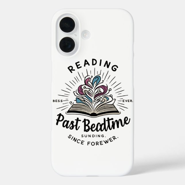 Late Night Reading Case-Mate iPhone Hülle (Rückseite)