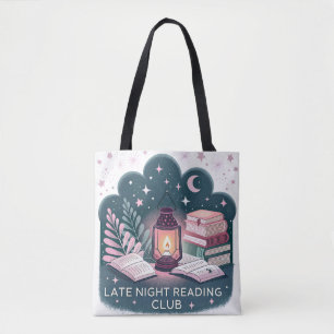 Late Night Reading Club Lattern and Books