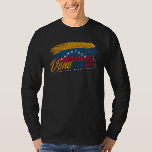 Lateinamerika Venezuela Flagge Caracas Pride Venez T-Shirt