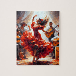 Lateinamerikanerin Latein Flamenco Spanisch Mexika Puzzle