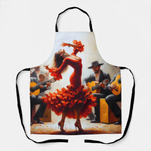 Lateinamerikanische Flamenco-Spanische Mexikanerin Schürze