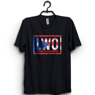 Lateinamerikanische Weltordnung Puerto Rico blau u T-Shirt