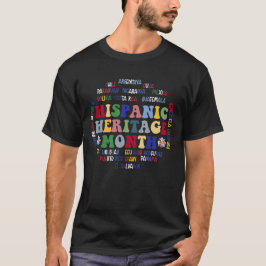 Lateinische Kulturerbe Monat lateinamerikanische L T-Shirt