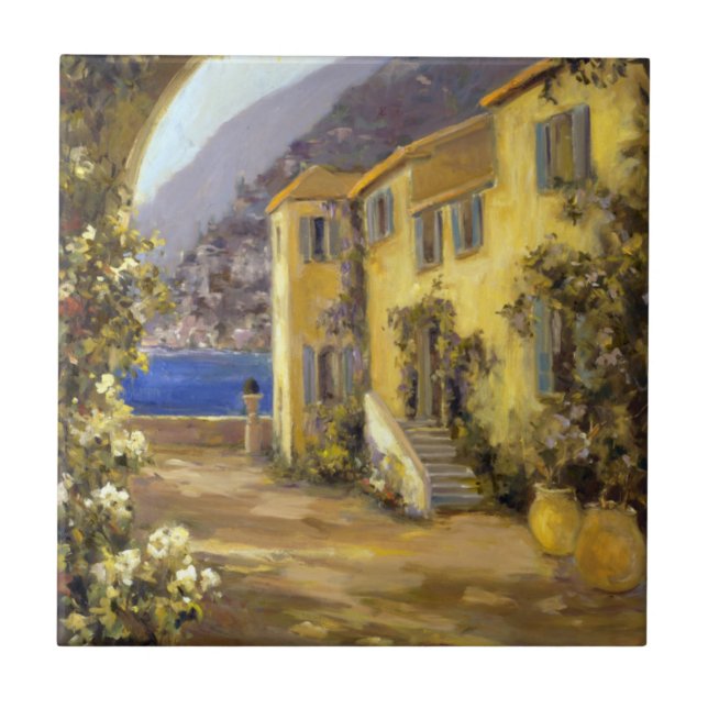 Lateinische Ruhe I Fliese (Vorderseite)