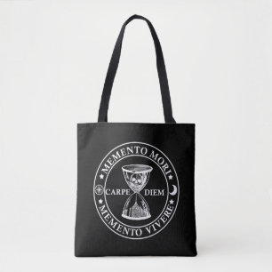 Lateinischer Ausdruck - Memento Mori Memento Viver