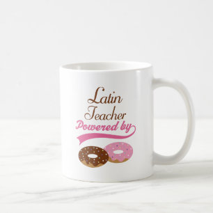 Lateinischer Lehrer-lustiges Geschenk Tasse