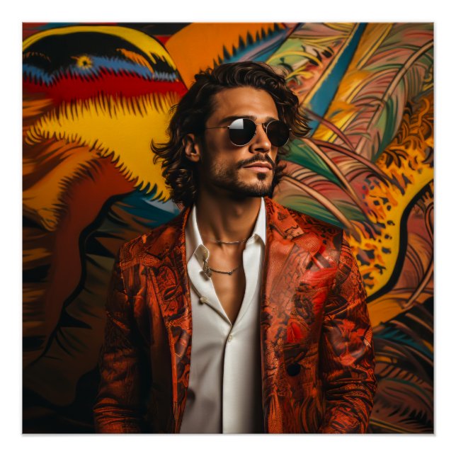 Lateinischer Pop Poster (Vorderseite)