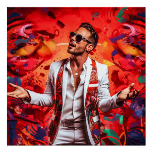 Lateinischer Pop Poster