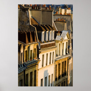 Lateinisches Viertel Paris, Frankreich Poster