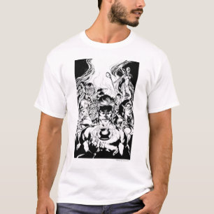 Laternen-Korps-Gruppen-Schuss T-Shirt