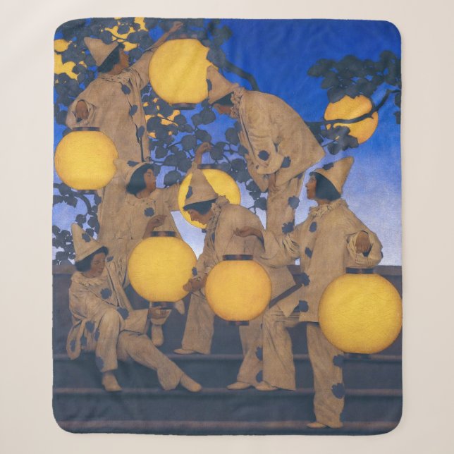 Laternen-Träger | Maxfield Parrish | Sherpadecke (Vorderseite)