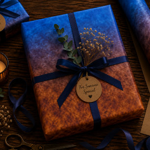 Laternen unter den Sternen Geschenkpapier Set