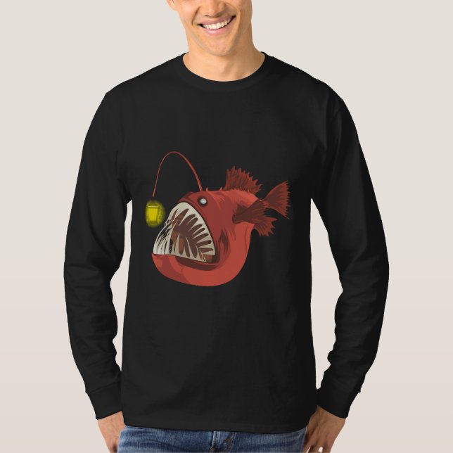 Laternenfisch T-Shirt (Vorderseite)