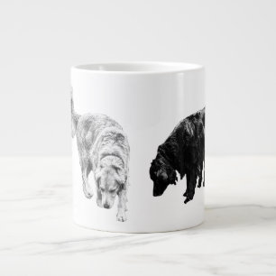 Laternenglühspulen — Retriever Duo Jumbo-Tasse