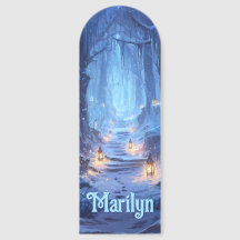 Laternenweg - Personalisierter Winterwaldweg