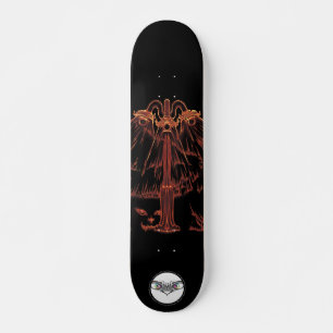 Laternorange-leuchtende Katzenaugen Skateboard