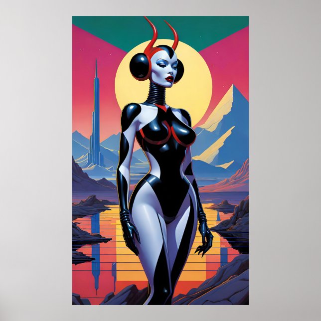 Latex Devil Girls aus Mars Poster (Vorne)
