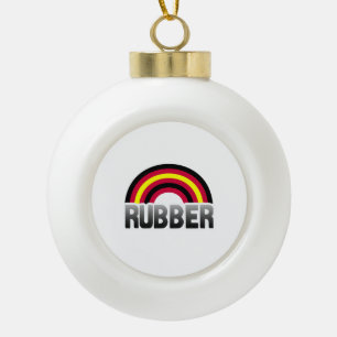 Latex Stolz Keramik Kugel-Ornament