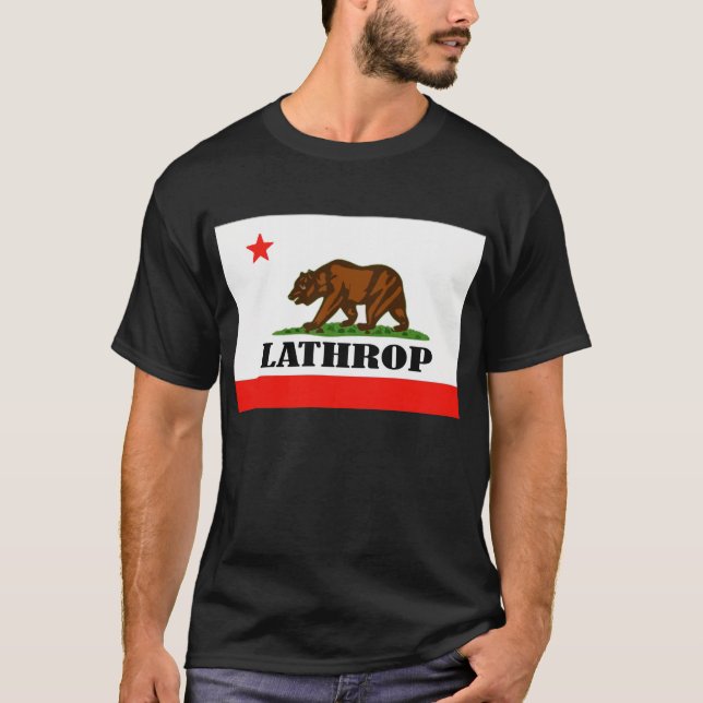 Lathrop, Kalifornien T-Shirt (Vorderseite)