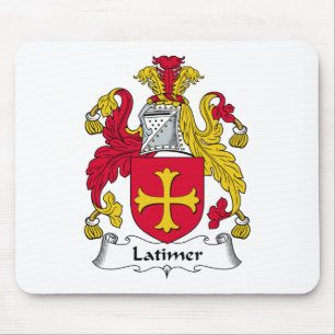 Latimer Familienwappen Mousepad