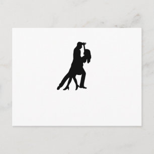Latin Dancing Postkarte