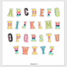 LATIN VIBES - A-Z 2- AUFKLEBER