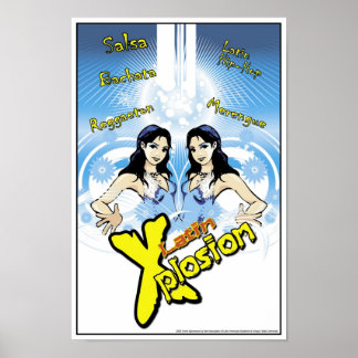 Latin Xplosion Night - Frühjahr 2006 Poster