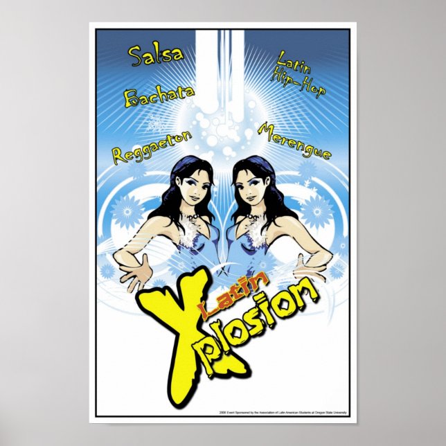 Latin Xplosion Night - Frühjahr 2006 Poster (Vorne)