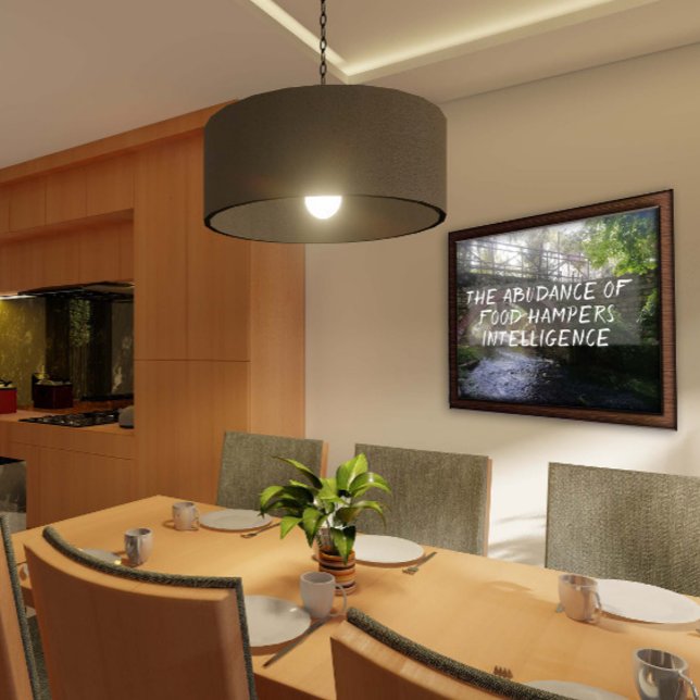 Latin Zitat Seneca Intelligence Poster (Von Creator hochgeladen)