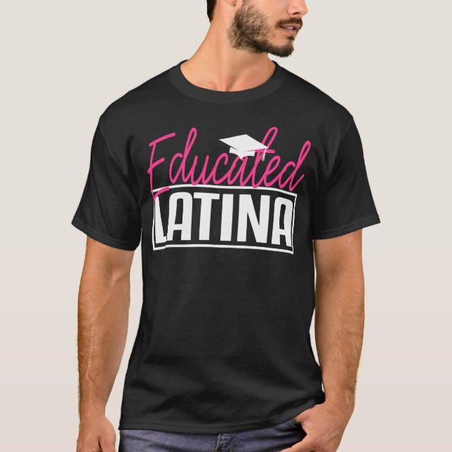 Latina Abschluss Geschenk Spanisch MSW Master T-Shirt (Vorderseite)
