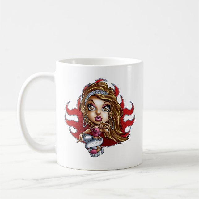 Latina Beso Kuss Kaffeetasse (Links)