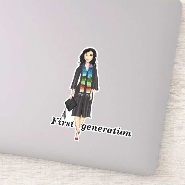 Latina Sticker der ersten Generation (Detail)