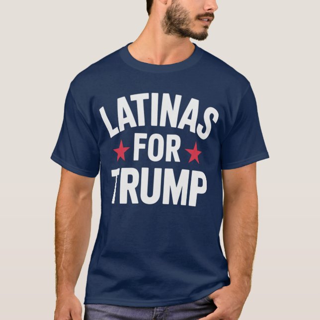 Latinas für Trump T-Shirt (Vorderseite)