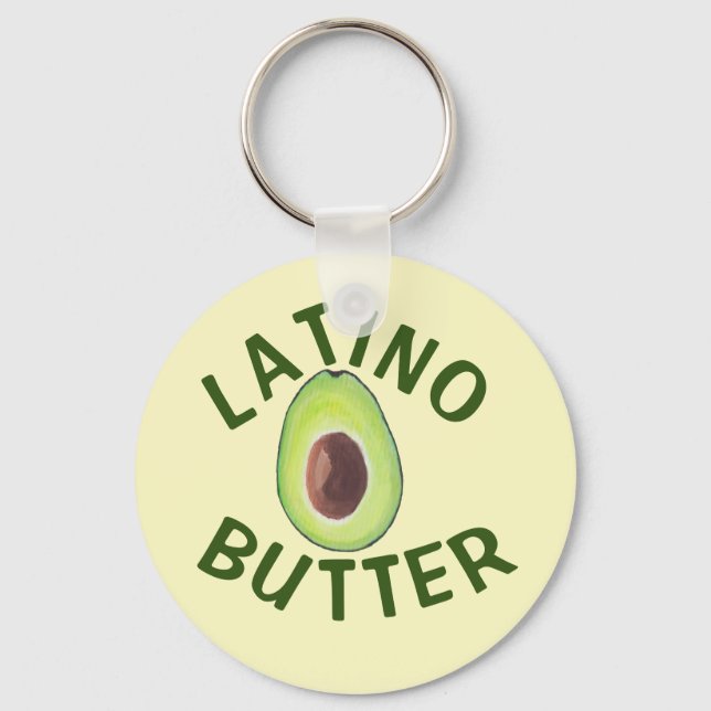 Latino Butter Schlüsselanhänger (Vorderseite)