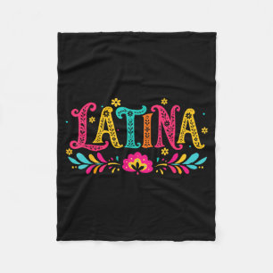 Latino Latina National Hispanic Heritage Monat Fleecedecke