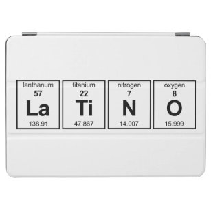 LaTiNO Periodic Table iPad Air Hülle