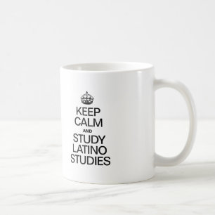 LATINO-STUDIEN FÜR CALM UND STUDIEN behalten Tasse