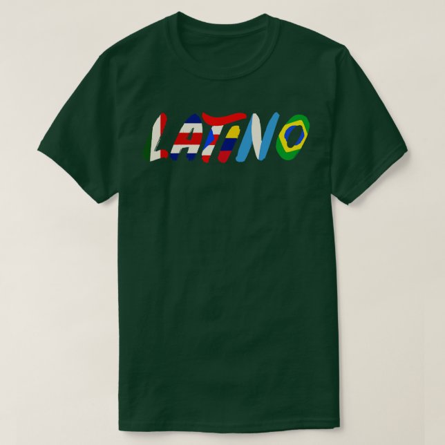 LATINO von Tobe Fonseca T-Shirt (Design vorne)