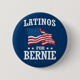 LATINOS FÜR BERNIE SANDERS BUTTON