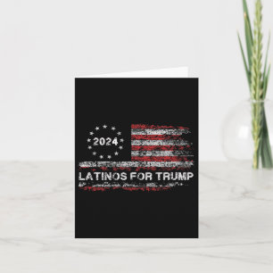 Latinos für Trump 2024 - Präsidentenwahl Trump Karte