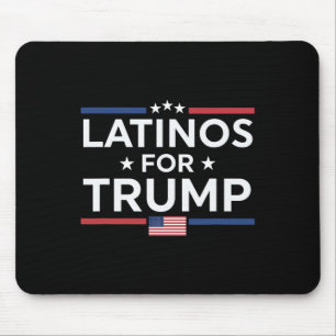 Latinos für Trump 2024 - Präsidentenwahl Trump Mousepad