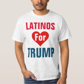 Latinos für Trumpf-T - Shirt