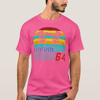 Latitude 64 Disc Golf Retro Vintag Männer Frauen T-Shirt