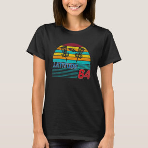Latitude 64 Disc Golf Retro Vintage Männer Frauen T-Shirt