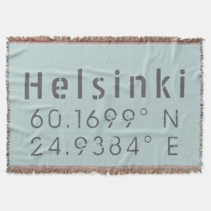 Latitude Longitude Helsinki Decke