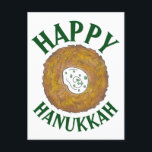 Latkes Happy Hanukkah Chanukah Juwish Holidays Ankündigungspostkarte<br><div class="desc">Das Design zeigt eine originelle Marker-Illustration eines leckeren Latke Potato Pancakes mit sauer Creme, ein Grundnahrungsmittel der jüdischen Urlaubsküche. Ideal für Hanukkah Feiern! Dieses Chanukah Latkes Design ist auch auf anderen Produkten erhältlich. Viele weitere Feinschmecker-Designs sind auch in diesem Shop erhältlich! Sehen Sie nicht, wonach Sie suchen? Brauchen Sie Hilfe...</div>