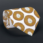 Latkes Potato Pancake Hanukkah Jüdische Feiertage Krawatte<br><div class="desc">Das Design zeigt eine originelle Marker-Illustration eines leckeren Latke Potato Pancakes mit sauer Creme, ein Grundnahrungsmittel der jüdischen Urlaubsküche. Ideal für Hanukkah Feiern! Dieses Chanukah Latkes Design ist auch auf anderen Produkten erhältlich. Viele weitere Feinschmecker-Designs sind auch in diesem Shop erhältlich! Sehen Sie nicht, wonach Sie suchen? Brauchen Sie Hilfe...</div>