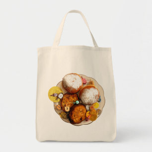 Latkes u. Sufganiot Tragetasche