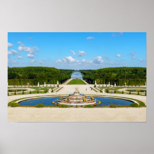 Latona-Brunnen und Grande Perspective, Versailles Poster