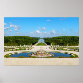 Latona Fountain and Grande Perspective, Versailles Poster